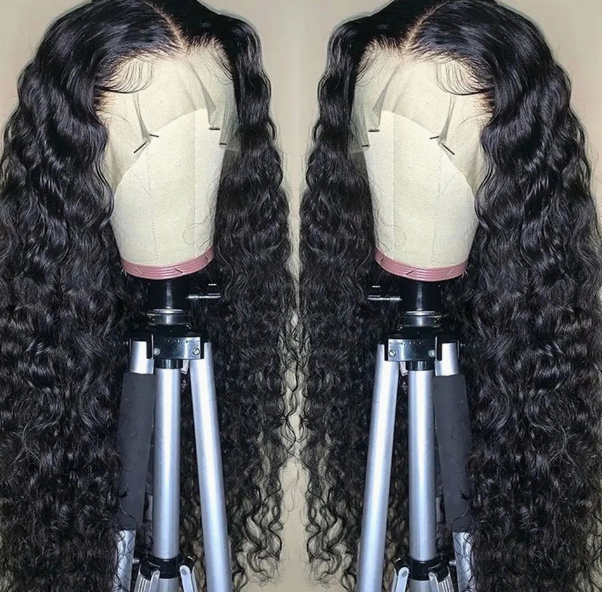 Wet and Wavy Water Wave Curly Human Hair Wig