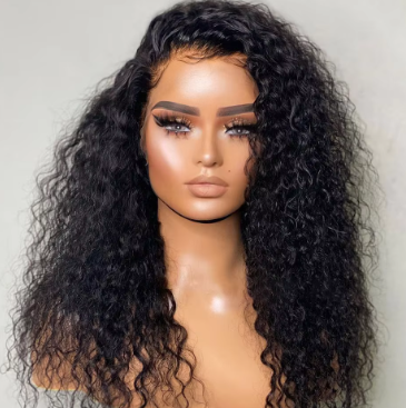 26inch Glueless Loose Curly Lace Frontal Wig