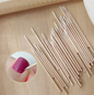 100 Pcs Cotton Tip Wooden Head Manicure Detail Corrector -  10cm